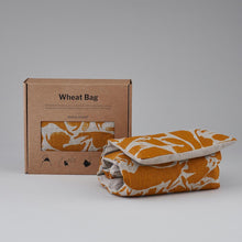 Load image into Gallery viewer, Blasta Henriet linen wheat bag in yellow
